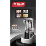 SMART TECHNOLOGY Blender Multifonctions (STPE-8033P) Avec Bol Incassable - Résistant à L'eau - Ecran Tactile/ Moteur En Cuivre Pur - 800 W- 2L- Noir – Image 6