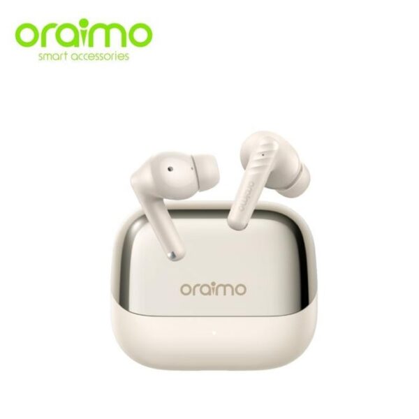 Oraimo SpaceBuds Neo+ Écouteurs Sans Fil Véritables, Autonomie de Lecture de 30 Heures