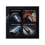 Oraimo Tondeuse à Cheveux Professionnelle SmartClipper 2C Couleur Argent – Image 2