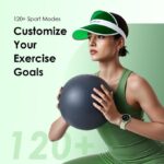 Oraimo Montre 2R Colorée 1.39" TFT IP68 Montre Intelligente Verte – Image 3