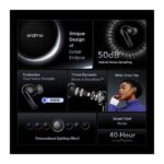 Oraimo Écouteurs Bluetooth - Invite Vocale Personnalisée - OTW-630 - Gris – Image 3