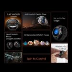 Oraimo Watch Nova RN Montre intelligente avec suivi de fréquence cardiaque et d'oxygène sanguin – Image 5