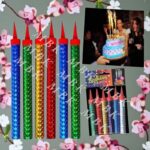 Lot de 3 Bougie d'anniversaire - 3pcs – Image 3