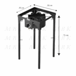 Bruleur Camping en plein air Grill pour l'extérieur, le jardin, la réunion, la fête – Image 2