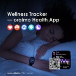 Oraimo Watch 4 Plus 2.01 - Montre Intelligente - HD IP68 – Image 8