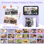 Appareil Photo Enfant Instantané, 3,0 Pouces Écran 1080P – Image 5