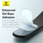 Support magnétique adhésif Baseus PrimeTrip CO2 Air pour voiture, noir – succ000201 – Image 4