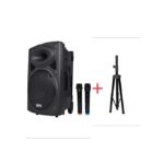 Jiepak Enceinte Bluetooth Jiepak 15" 2 Micros + Tripèd