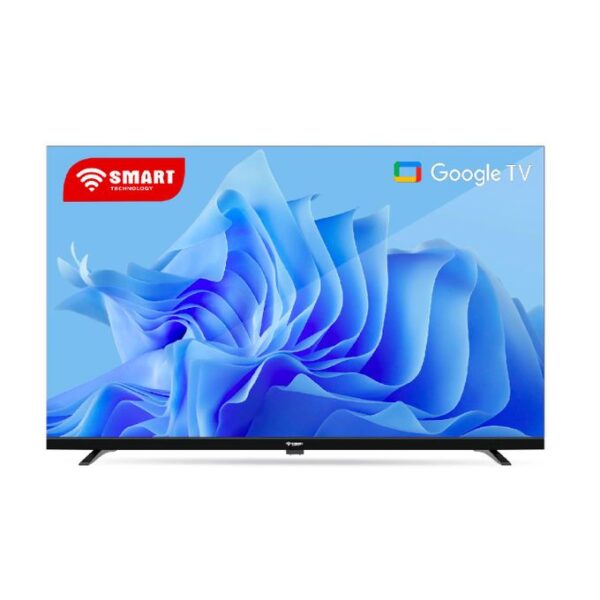 SMART TECHNOLOGY TV 32’’ Google TV, Android 14 (STT-3280K) - Wifi, Bluetooth - Apps (Netfl, YouTube, Prime Vidéo) - 2 télécommandes slim avec option vocale - 2x HDMI, 2x USB – Noir