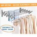 Sèche-linge Mural Extensible pliable – Image 4