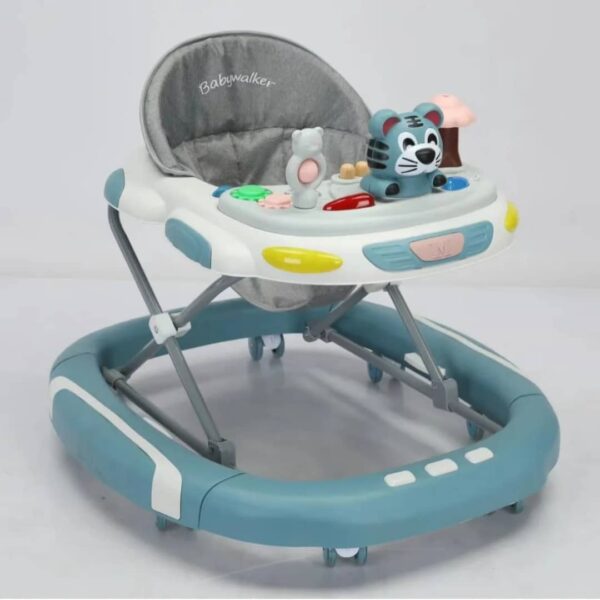 Trotteur Marche Bébé multifonctionnel 3 en 1 avec roues à musique