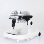 Marche Bébé réglable pour enfants avec lumière, musique et roues pivotantes – Image 3