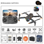 F168 Drone débutant à flux optique Anti-Shake EIS Brushless 4 axes pour la photographie aérienne Évitement d'obstacles Endurance Télécommande – Image 2