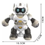 Robot Jouets Intelligents Pour Enfants - Lumières Rotatives Musicales – Image 4