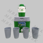 Ensemble Glacière 4 L avec 4 verres, 1 thermos – Image 2