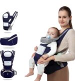 Porte Bébé Ergonomique 3 en 1 multifonction de 3.5 à 25kg