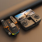 Drone E55 de contrôle d'écran d'air large, Drone RC HD 4K