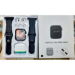 Montre Connectée T55 Pro Max, 2 En 1, Avec écouteurs , Appel BT