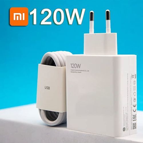 Xiaomi Chargeur Rapide Xiaomi 120W Câble USB C Chargeur Turbo