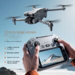Drone de Photographie avec Radiocommande Écran HD 12.5cm – Image 3
