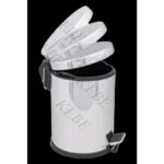 Bac à Poubelle En Acier Pédale 20 L – Image 4