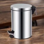 Bac à Poubelle En Acier Pédale 20 L – Image 2