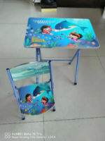 Ensemble bureau et chaise pliable pour enfants – Image 2