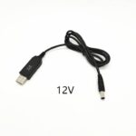 Câble convertisseur pour alimenter votre router wifi pour recharger votre ventilateur rechargeable,  a l'aide d'un power bank pendant les coupures de courant – Image 2