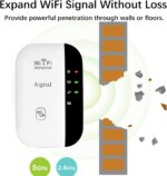 Répéteur WiFi Sans Fil 300Mbps 2.4G avec WPS - Extenseur/AP/Amplificateur de Portée de Signal Wi-Fi/Booster – Image 2