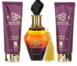 Coffret Cadeau Majestic Rose, Riiffs, Femme, Eau De Parfum 100ml + Gel Douche 100ml + Lait Corps 100ml